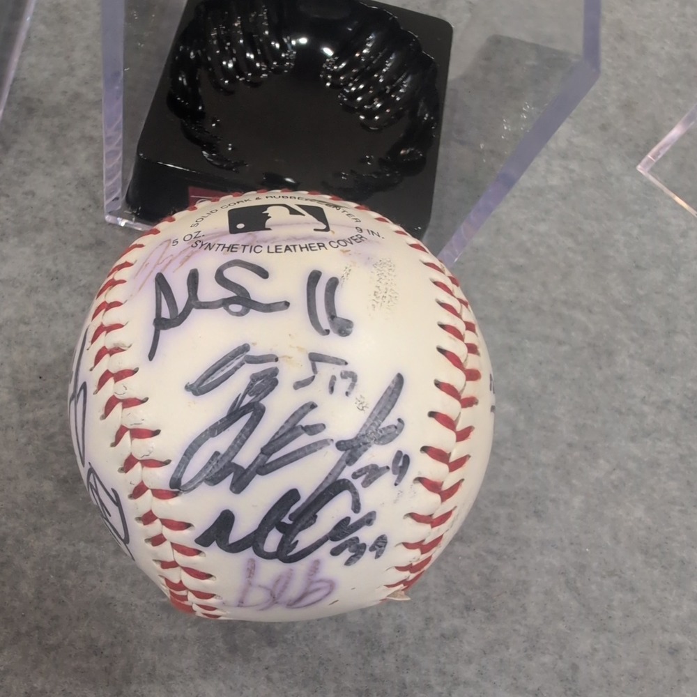 Lot of 3 Autographed Rawlings SEC Major‎ League Baseball Display Cases - Picture 6 of 10